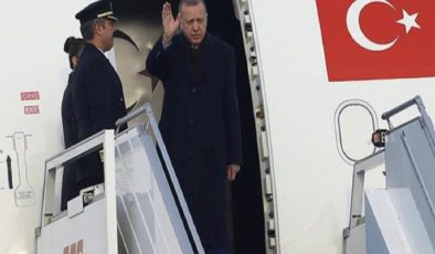 Diplomasi zirvesi! Cumhurbaşkanı Erdoğan Birleşik Arap Emirlikleri’ne gitti