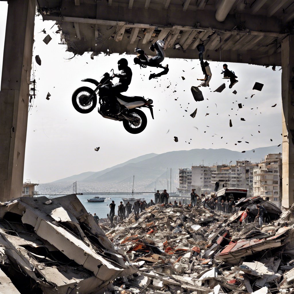 İzmir'de korkunç kaza: Motosiklet sürücüsü havada