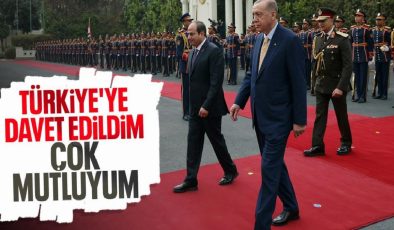 Mısır Cumhurbaşkanı Sisi tarih verdi! Türkiye’yi ziyaret edecek