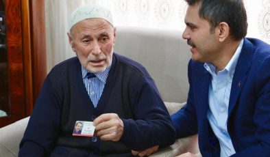Üsküdarlı amca Murat Kurum’la çay içmek istemişti: Buluşma gerçekleşti